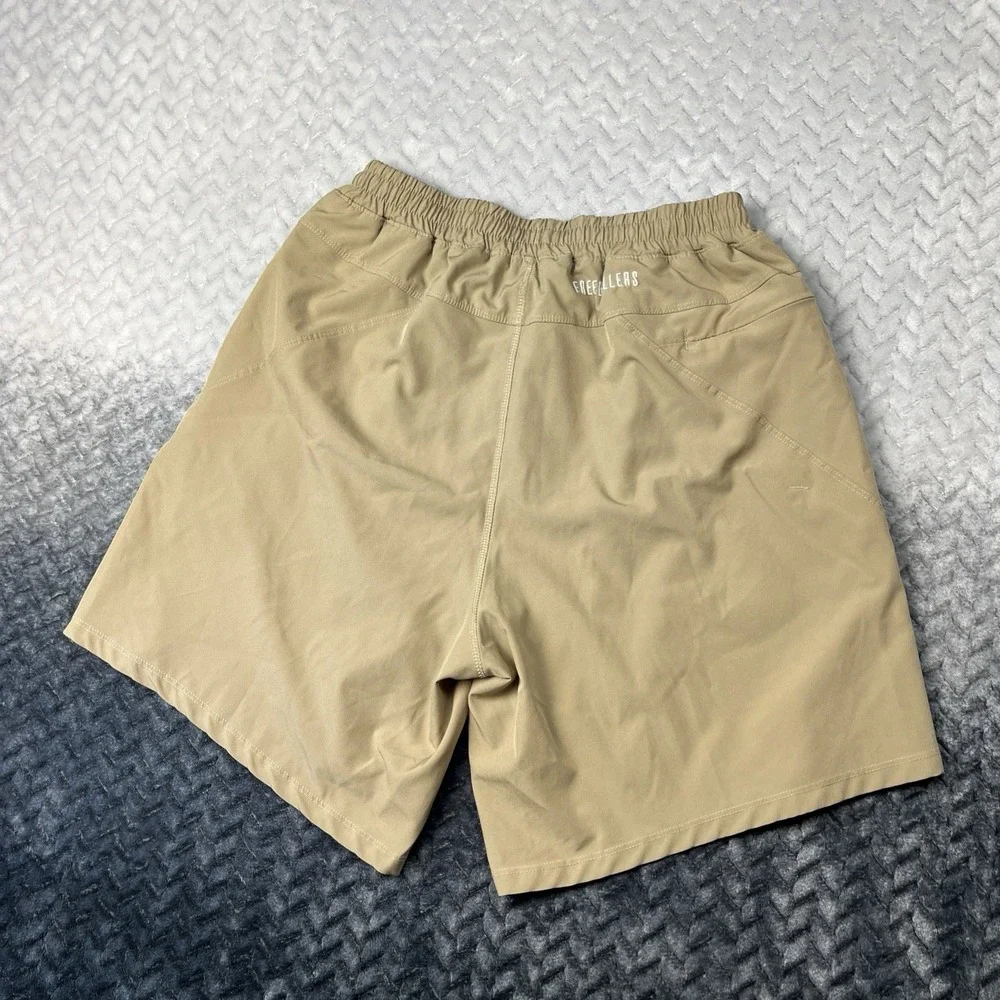 FREEBALLERS by Maripex Khaki Lined Sport Shorts 8